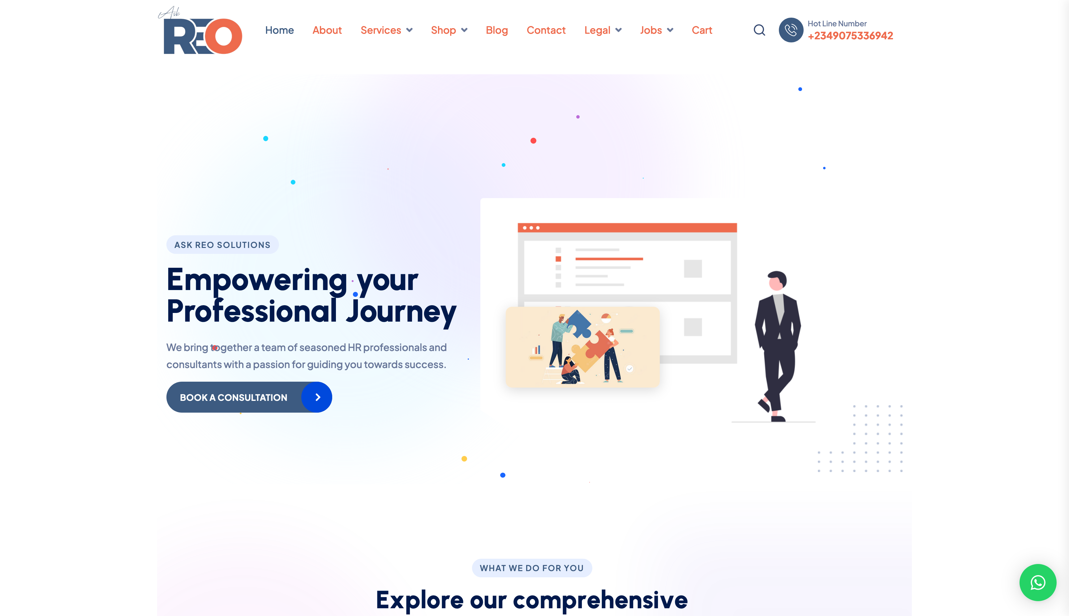 AskREO Solutions Website